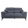 Sofa ENZO 2-seater, dark grey