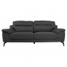 Sofa ENZO 3-seater, dark grey