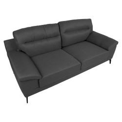 Sofa ENZO 3-seater, dark grey