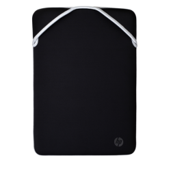 HP Reversible Protective 14.1-inch Silver Laptop Sleeve 14.1" Sleeve case Black