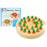 Family Memory Game Carrots Wooden