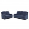 Recliner sofa MIMI 3-seater, electric, blue