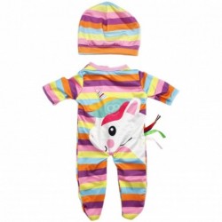 WOOPIE Doll Clothes Set Puppet Body Unicorn Cap 43-46 cm