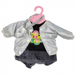 Комплект одежды для кукол WOOPIE COOL Куртка Блузка Шорты Повязка на голову 43-46 см