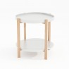 Side table NORAH 50x50xH55cm, white