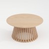 Coffee table MILANI D50xH50cm, oak