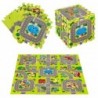 MD02 KID'S MAT PUZZLE CARS 9 ELEMENTS 90x90CM NILS FUN