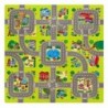 MD02 KID'S MAT PUZZLE CARS 9 ELEMENTS 90x90CM NILS FUN