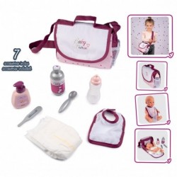 SMOBY Baby Nurse Changing Bag + Doll Accessories