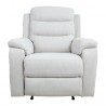 Recliner armchair MIMI electric, silver grey