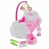 ECOIFIIER Cradle with Carousel Nursery For Doll + Accessories 6 pcs.