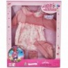 WOOPIE Doll Clothes Set Dress Cap 43 - 46 cm Pink