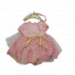 WOOPIE Doll Clothes Set Princess Dress + Crown 43-46 cm