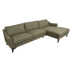 Corner sofa BIRGIT RC, olive green