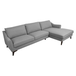 Corner sofa BIRGIT RC, grey