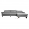 Corner sofa BIRGIT RC, grey