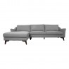 Corner sofa BIRGIT LC, grey