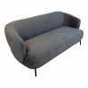 Sofa GEMALA 2,5 seater, dark grey