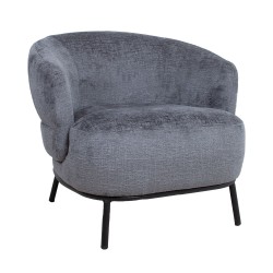 Armchair GEMALA dark grey