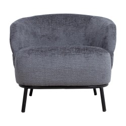 Armchair GEMALA dark grey