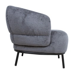 Armchair GEMALA dark grey