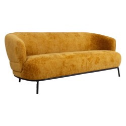 Sofa GEMALA 2,5 seater, yellow