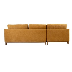 Corner sofa BASIL LC, dark yellow