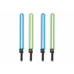 Space Lightsaber Battle Sound Green Blue 67cm