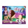 WOOPIE ROYAL Set of Cute Doll with Horse + Accessories