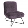 Slipper chair FARICA bordeaux