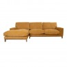 Corner sofa BASIL LC, dark yellow