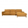 Corner sofa BASIL RC, dark yellow