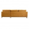 Corner sofa BASIL RC, dark yellow