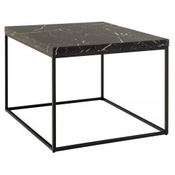 Coffee table BAROSSA 60x60xH45cm, black