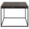 Coffee table BAROSSA 60x60xH45cm, black