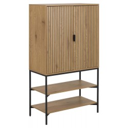 Cabinet JAIPUR 80x40xH140cm, natural