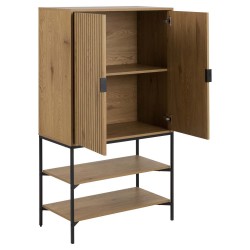 Cabinet JAIPUR 80x40xH140cm, natural