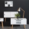 Sideboard MITRA 96x38xH61,5cm, white