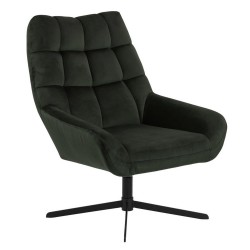 Swivel chair PARIS dark green