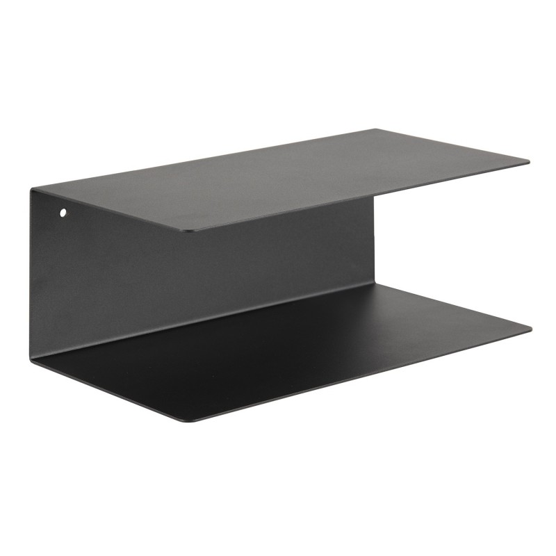 Wall shelf JOLIET 35x20xH14cm, black