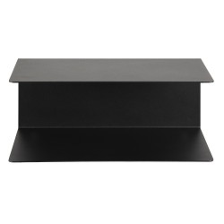 Wall shelf JOLIET 35x20xH14cm, black