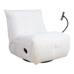 Recliner leisure chair WIN-WIN cream