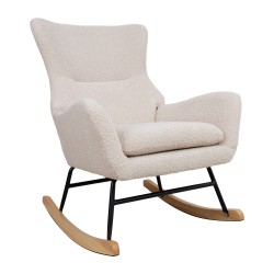 Rocking chair ROMY beige