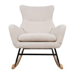 Rocking chair ROMY beige