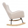 Rocking chair ROMY beige