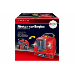 Truck Engine Disassembly DIY Kit Red Workshop