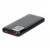 Powerbank RIVACASE 10000 mAh USB-C 20W + LCD black (1x I/O USB-C PD 18W / PD 20W, 2x USB-A QC 3.0 18W, LCD, black)