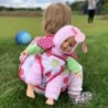 WOOPIE ROYAL Baby Doll Lastele Lepatriinu 33 cm + kandekott Akc.