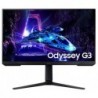 LCD Monitor SAMSUNG 27" Gaming Panel VA 1920x1080 16:9 180Hz 1 ms Swivel Pivot Height adjustable Tilt Colour