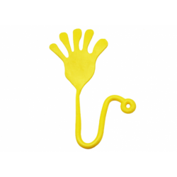 Sticky Hand Elastic Slime Yellow